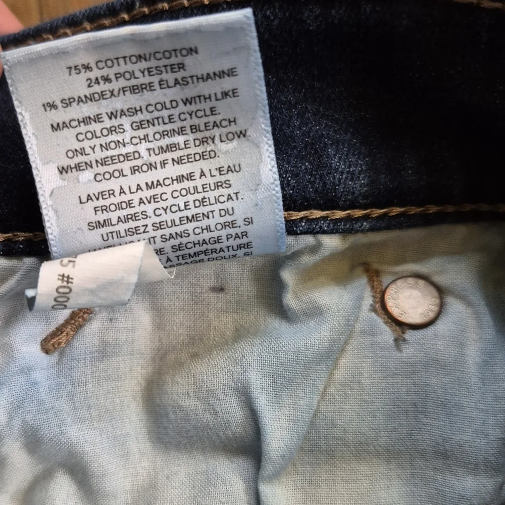 Express Women's Mid-Rise Stretch Blue Distressed Legging Jeans - 0R